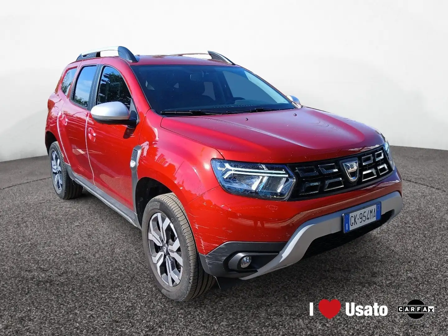 Dacia Duster II 2021 1.0 tce Prestige SL DaciaPlus Gpl 4x2 100 Rood - 2