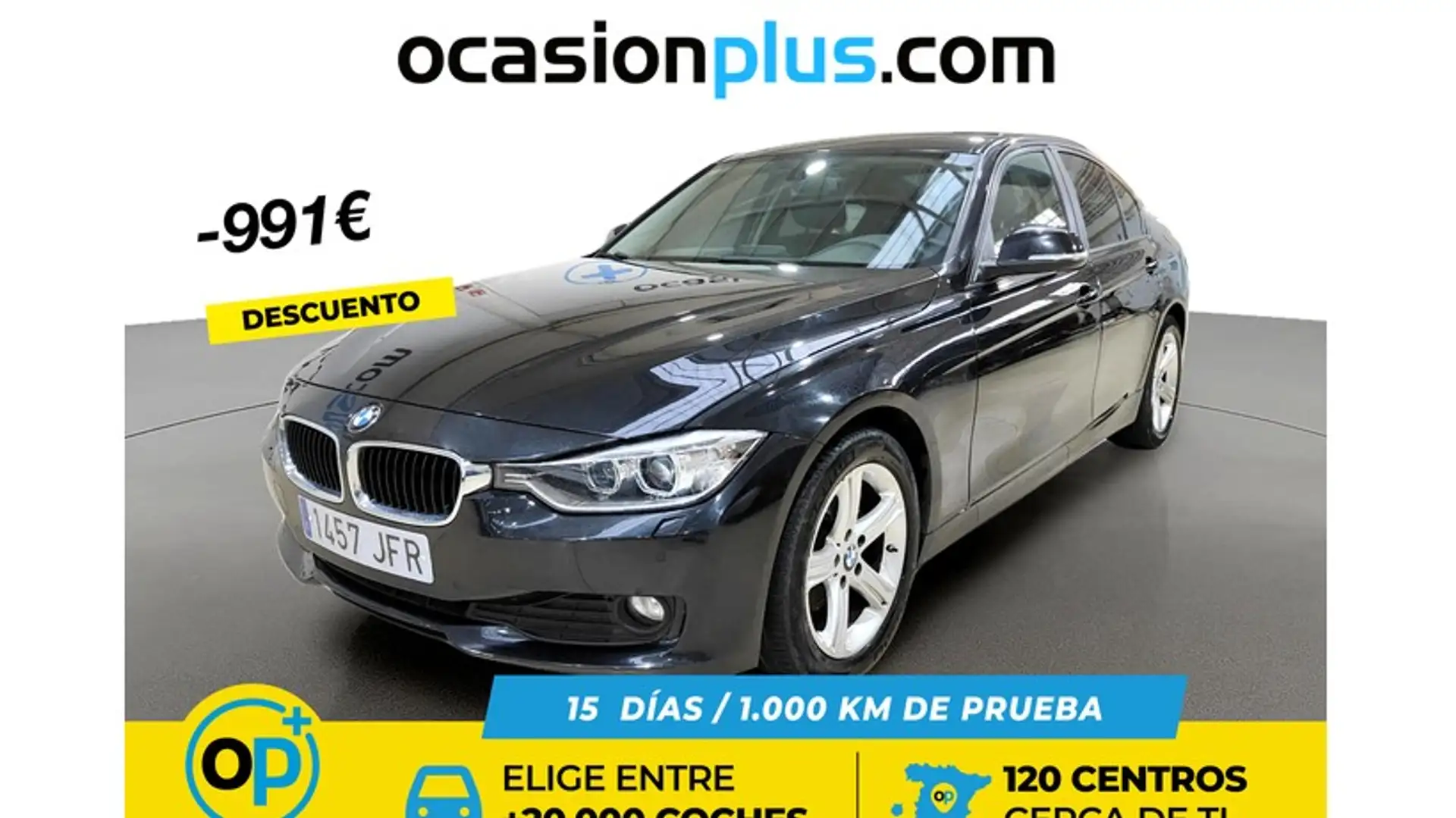 BMW 320 320d Noir - 1