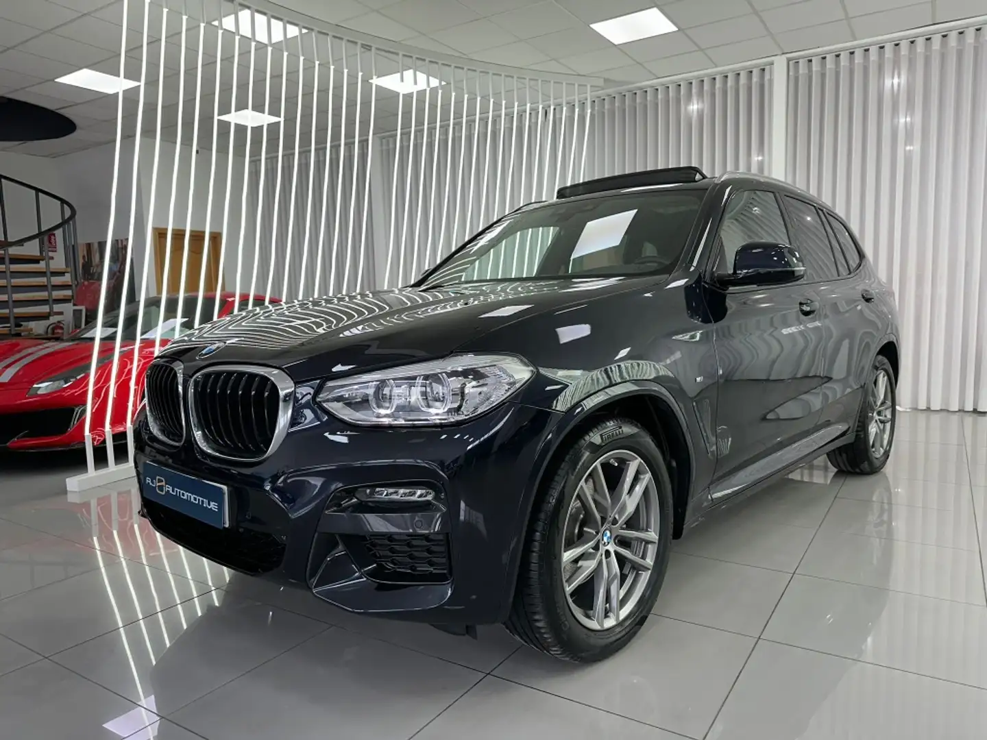 BMW X3 xDrive 20dA xLine M Sport Bleu - 1