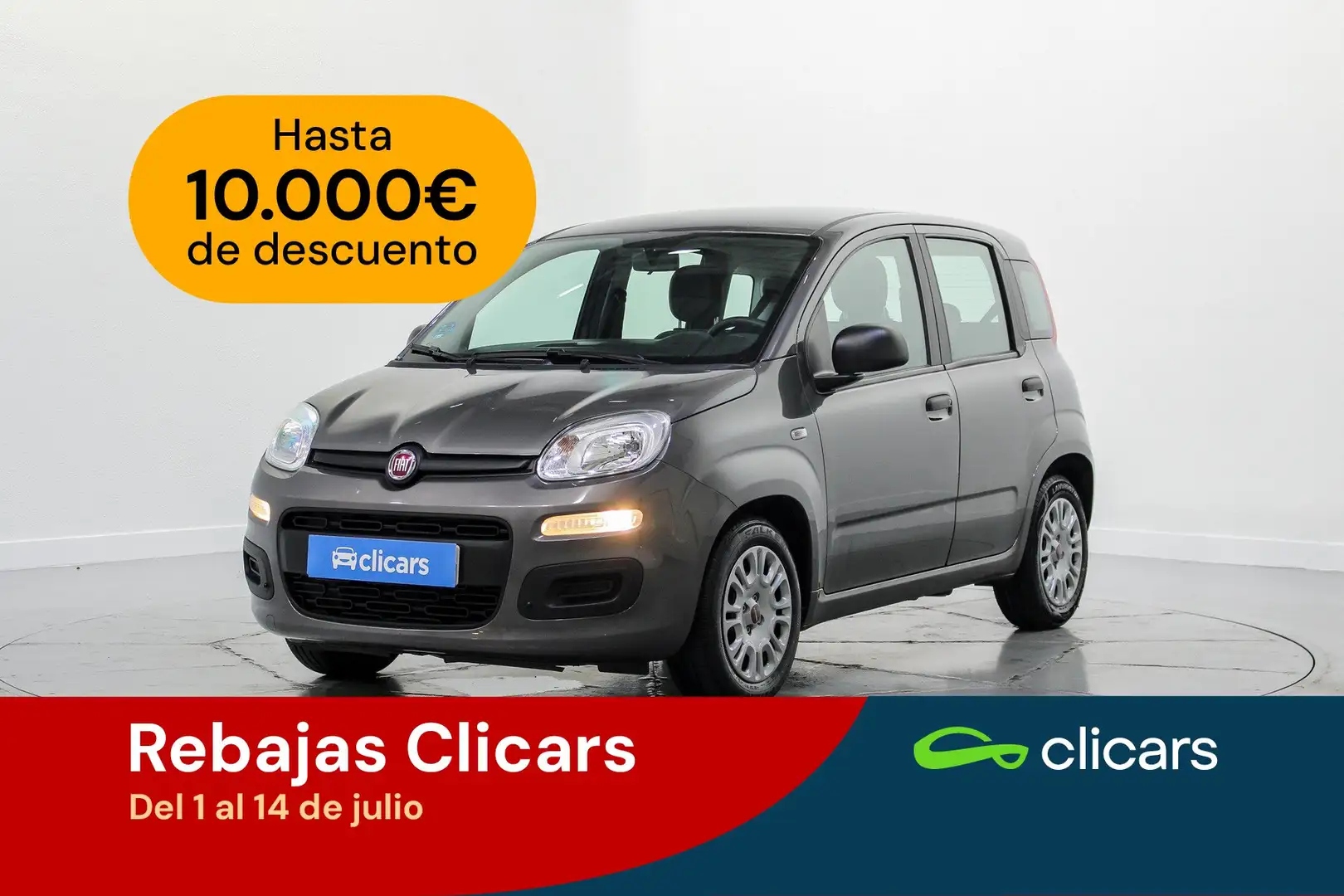 Fiat Panda 1.0 Gse Hybrid Gris - 1