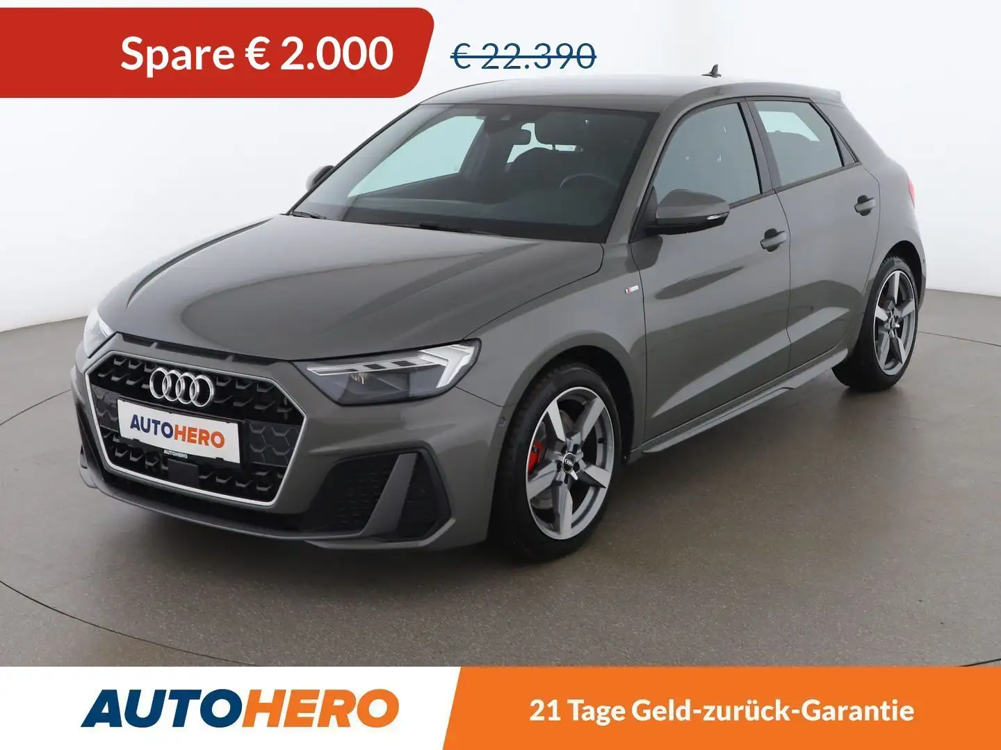 Audi A1 30 TFSI S Line *LED*ACC*SHZ*BT*SPUR* Gris - 1