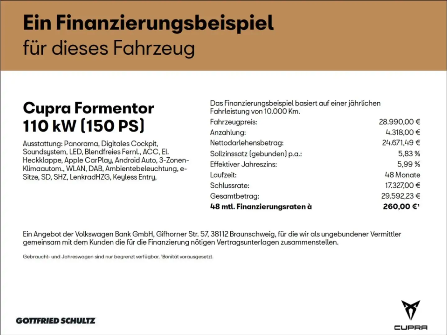 CUPRA Formentor DSG PANORAMA EINPARKHILFE BEATS FULL-LINK Grau - 2