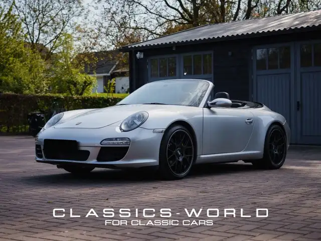 Porsche 997 Carrera 3.6L Cabrio - Artic Silver Metallic - 6 sp