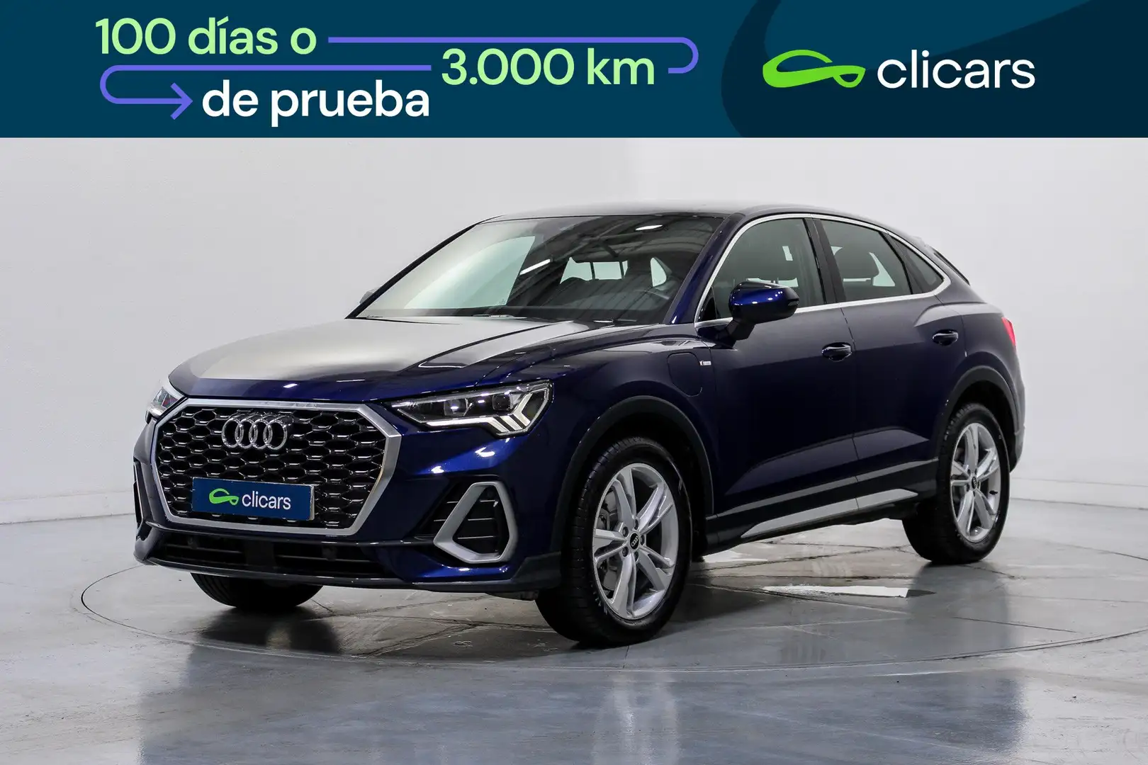 Audi Q3 Sportback 45 TFSIe S line S-tronic Azul - 1
