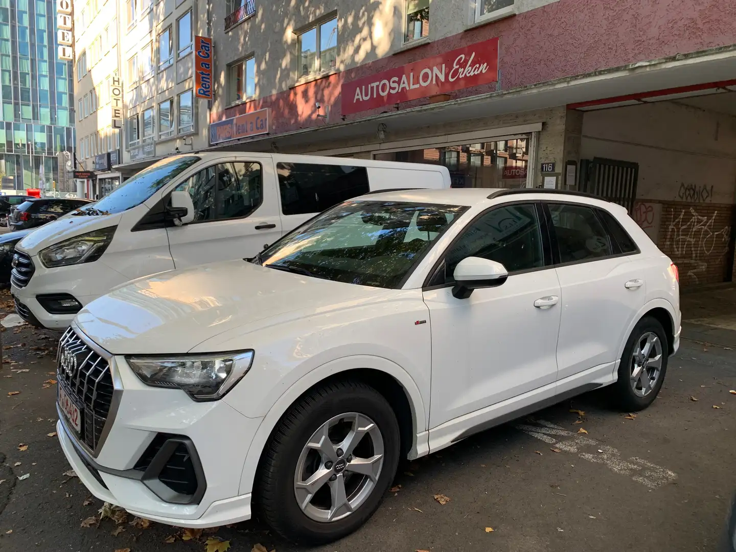 Audi Q3 35 TFSI 2x S line Virt. Cockpit LEDER NAVI ACC KA Weiß - 1