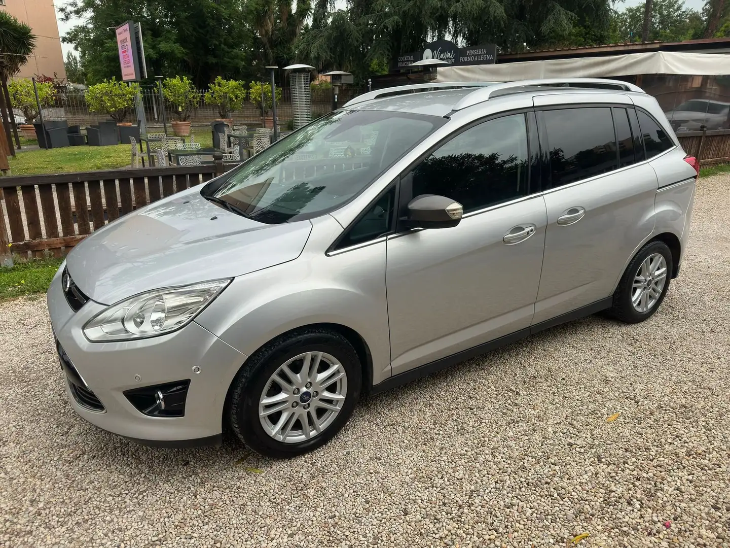 Ford C-Max C-Max7 1.6 TDCi 115CV Business 7 POSTI PDC GARANZ Argento - 1