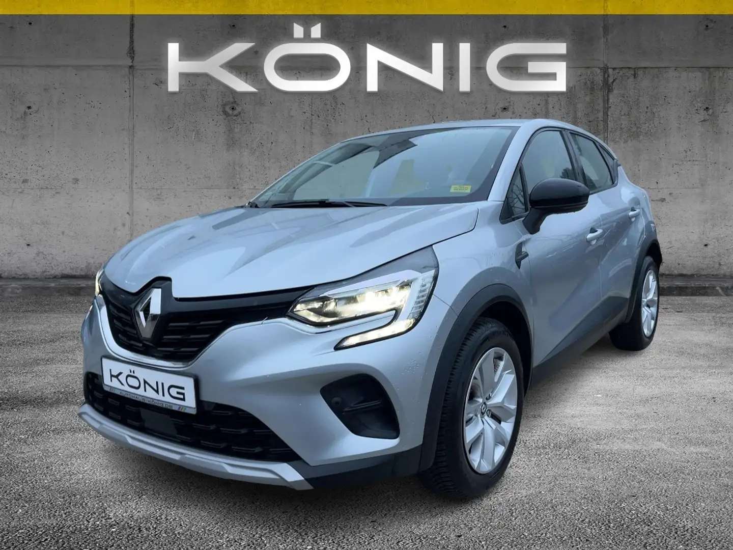 Renault Captur 1.3 TCe 140 EVOLUTION Klima Automatik Silber - 1