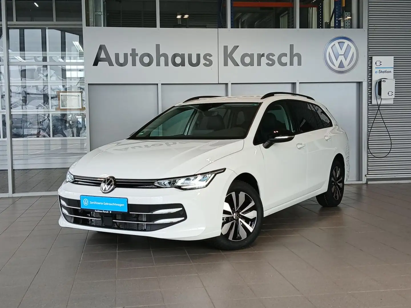 Volkswagen Golf Variant Golf VIII Variant 2.0 TDI DSG GOAL SHZ, CLIMA, ACC Weiß - 2