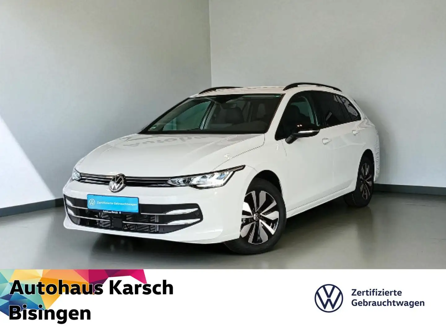 Volkswagen Golf Variant Golf VIII Variant 2.0 TDI DSG GOAL SHZ, CLIMA, ACC Weiß - 1