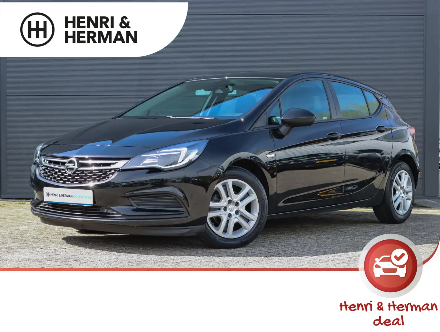 Opel Astra 1.6 CDTI Online Edition (2de eig./NAV./Airco/NL au Zwart - 1