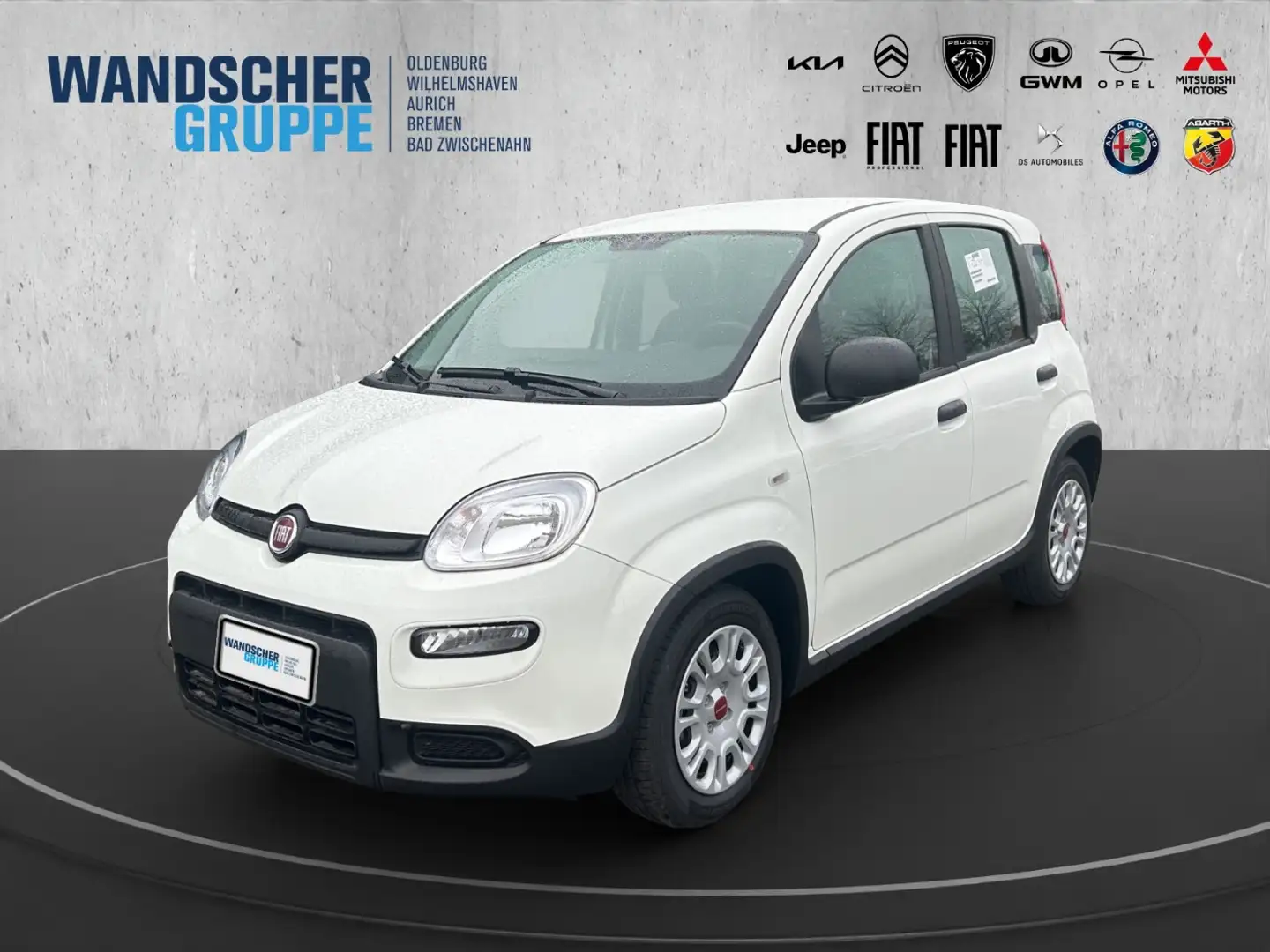 Fiat Panda MY24 1.0 Hybrid KLIMAANLAGE*RADIO*Hybrid Weiß - 1