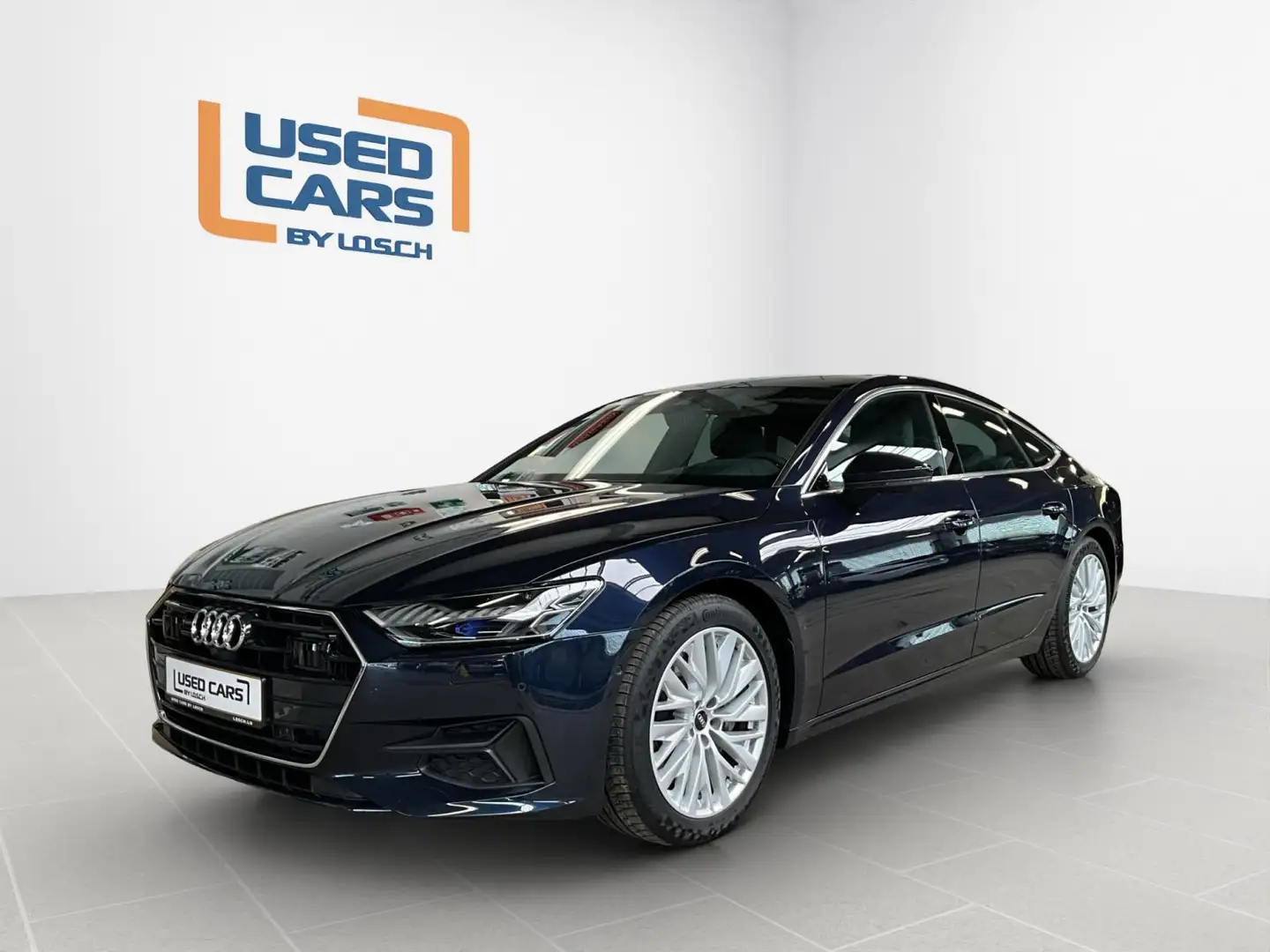 Audi A7 SB+50TFSIe+PHEV+quattro+S-tron Bleu - 1