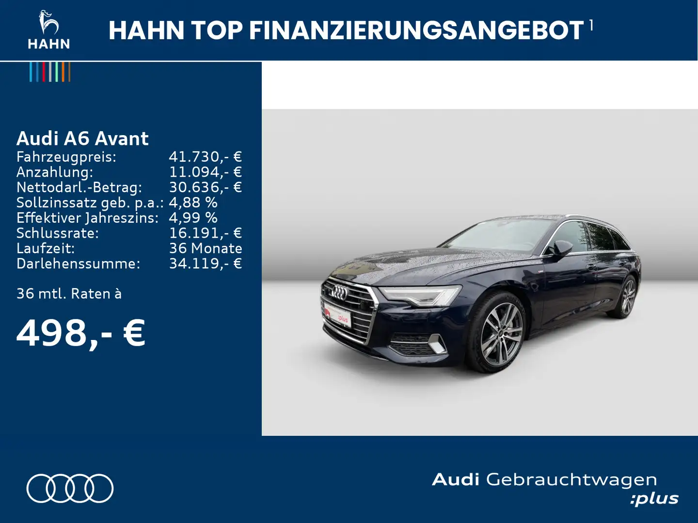 Audi A6 50TFSIe quattro S-trnc S-line HUD AHK Schwarz - 2