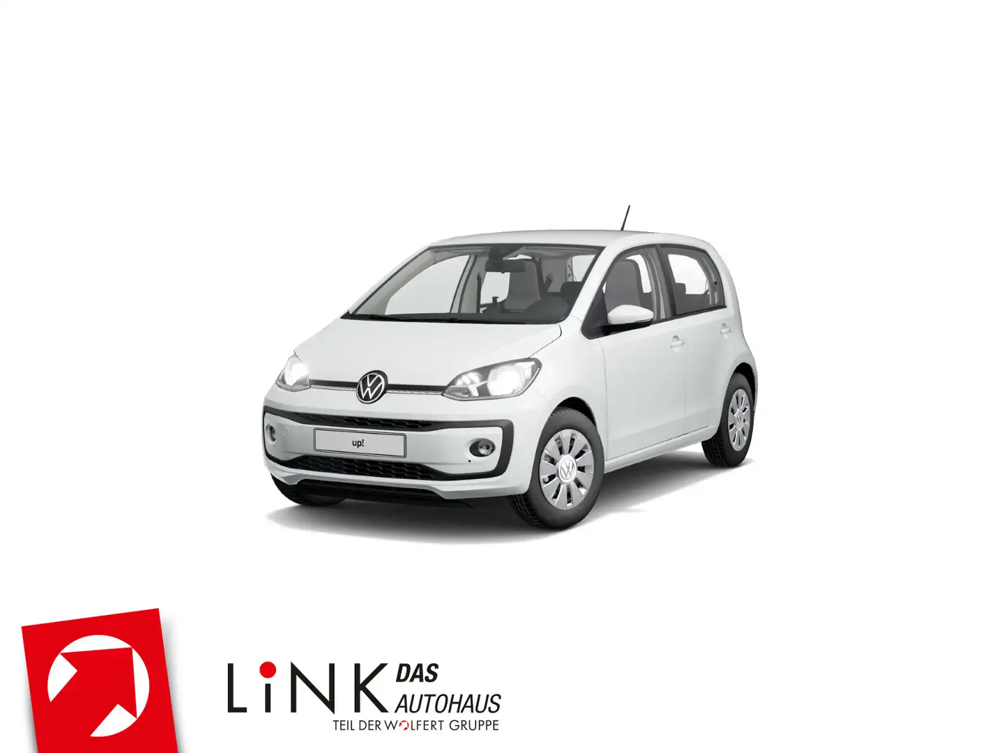 Volkswagen up! 1.0 move TEMPOMAT RFK SITZHEIZUNG Weiß - 1