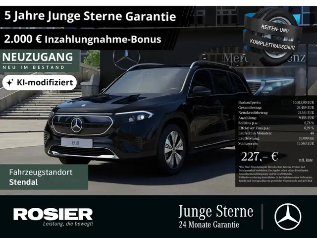 Mercedes-Benz EQB Progressive LED NAVI KAMERA SPURH. BT