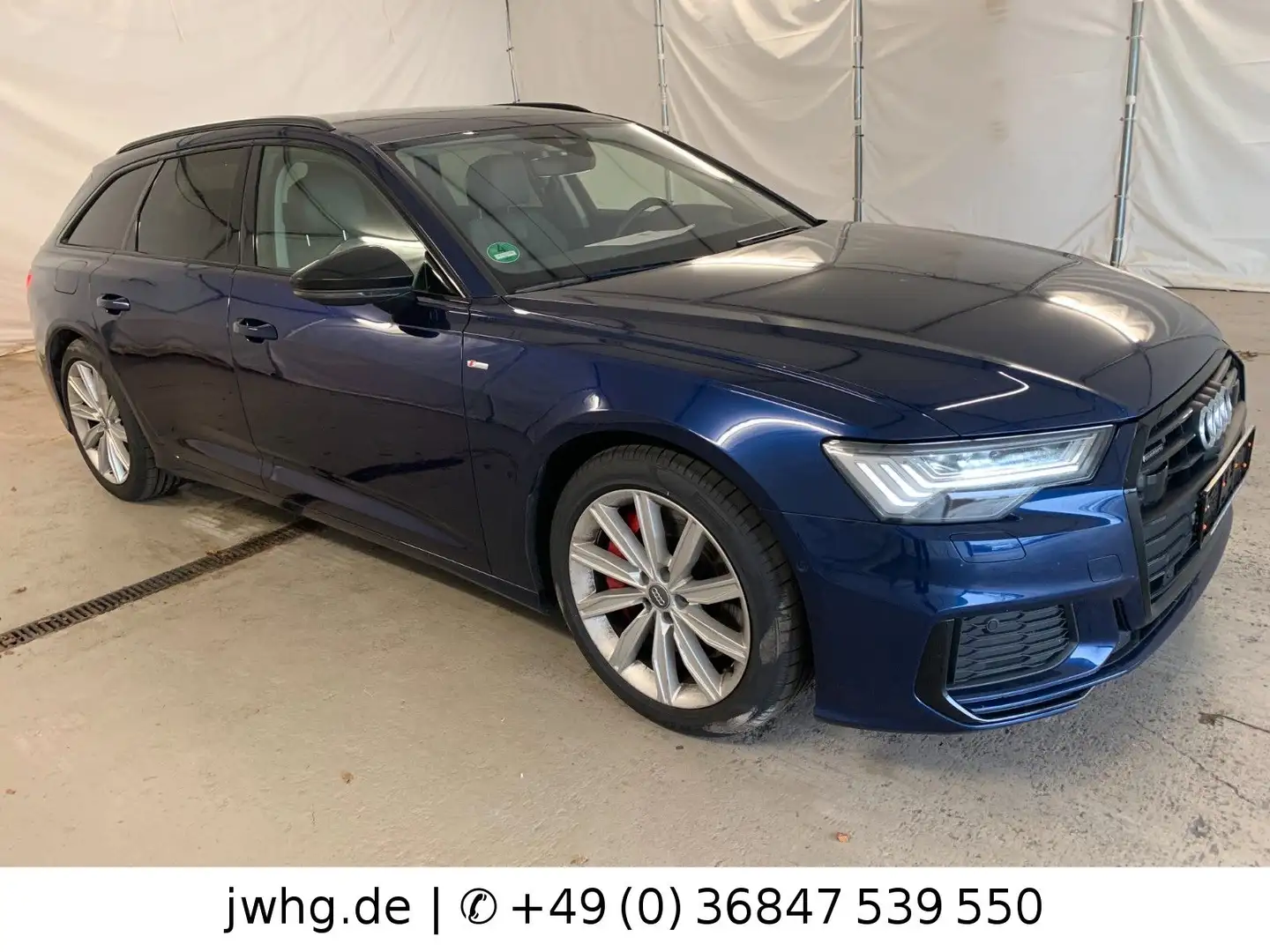 Audi A6 Avant 55 TFSIe S-Line+Ext BLACK/NACHT ASS/HUD Blau - 2
