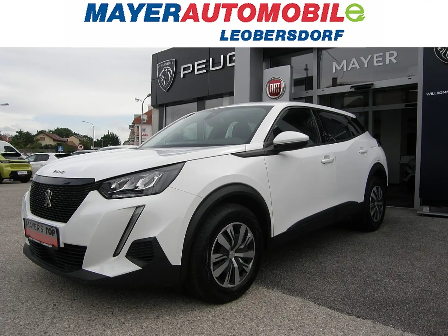 Peugeot 2008 PureTech 100 S&S Active 6-Gang-Manuell Weiß - 1