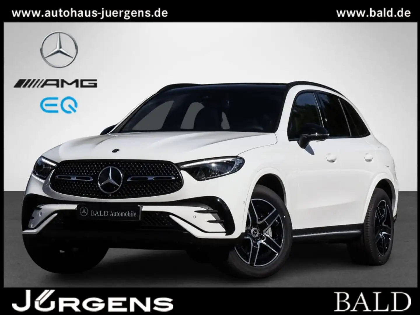 Mercedes-Benz GLC 300 de 4M AMG-Sport/Pano/AHK/Night/360/Memo Weiß - 1