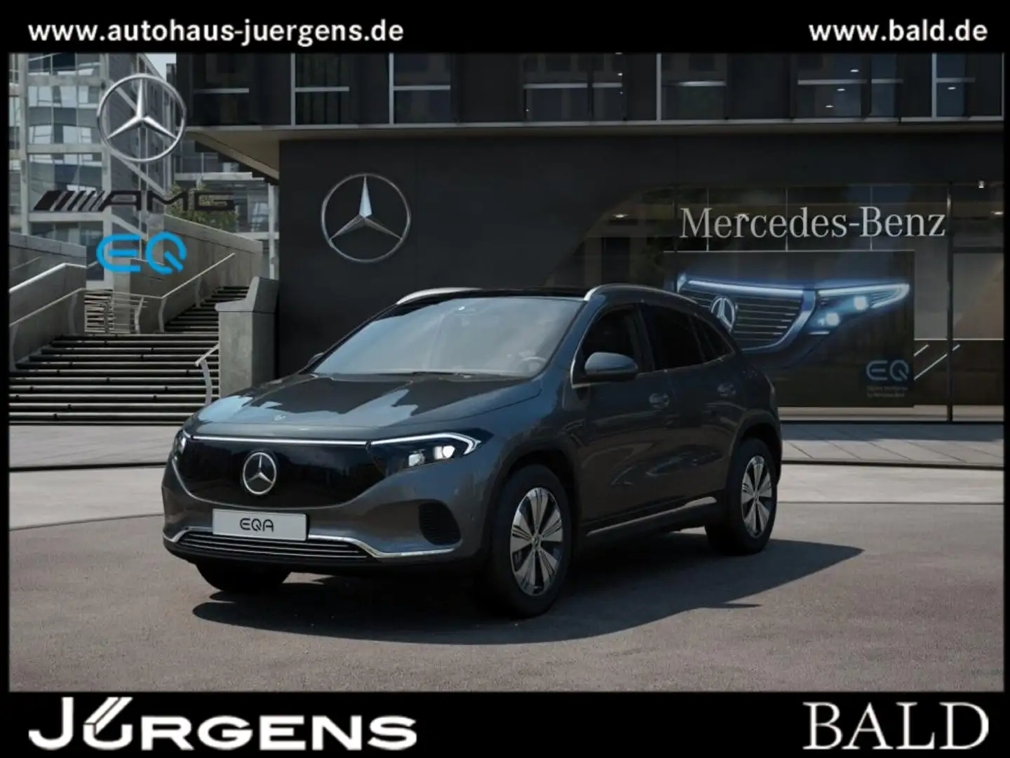 Mercedes-Benz EQA 300 4M Progressive/Pano/Cam/Totw/SHZ/LED Grau - 1