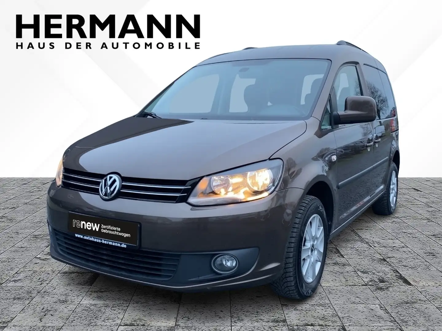 Volkswagen Caddy Kasten/Kombi 2.0 Comfortline EcoFuel AHK Bruin - 1