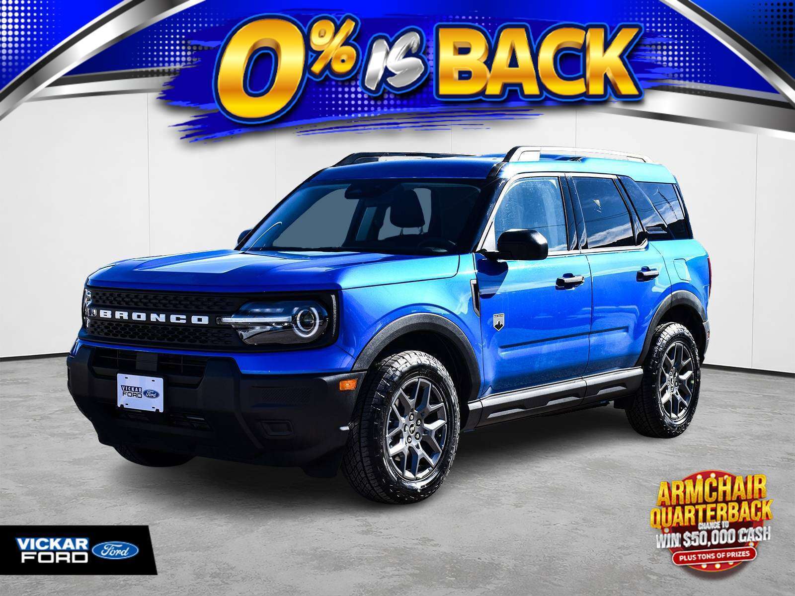 Blue 2026 Ford Bronco Sport SUV / Crossover All-Wheel Drive Automatic