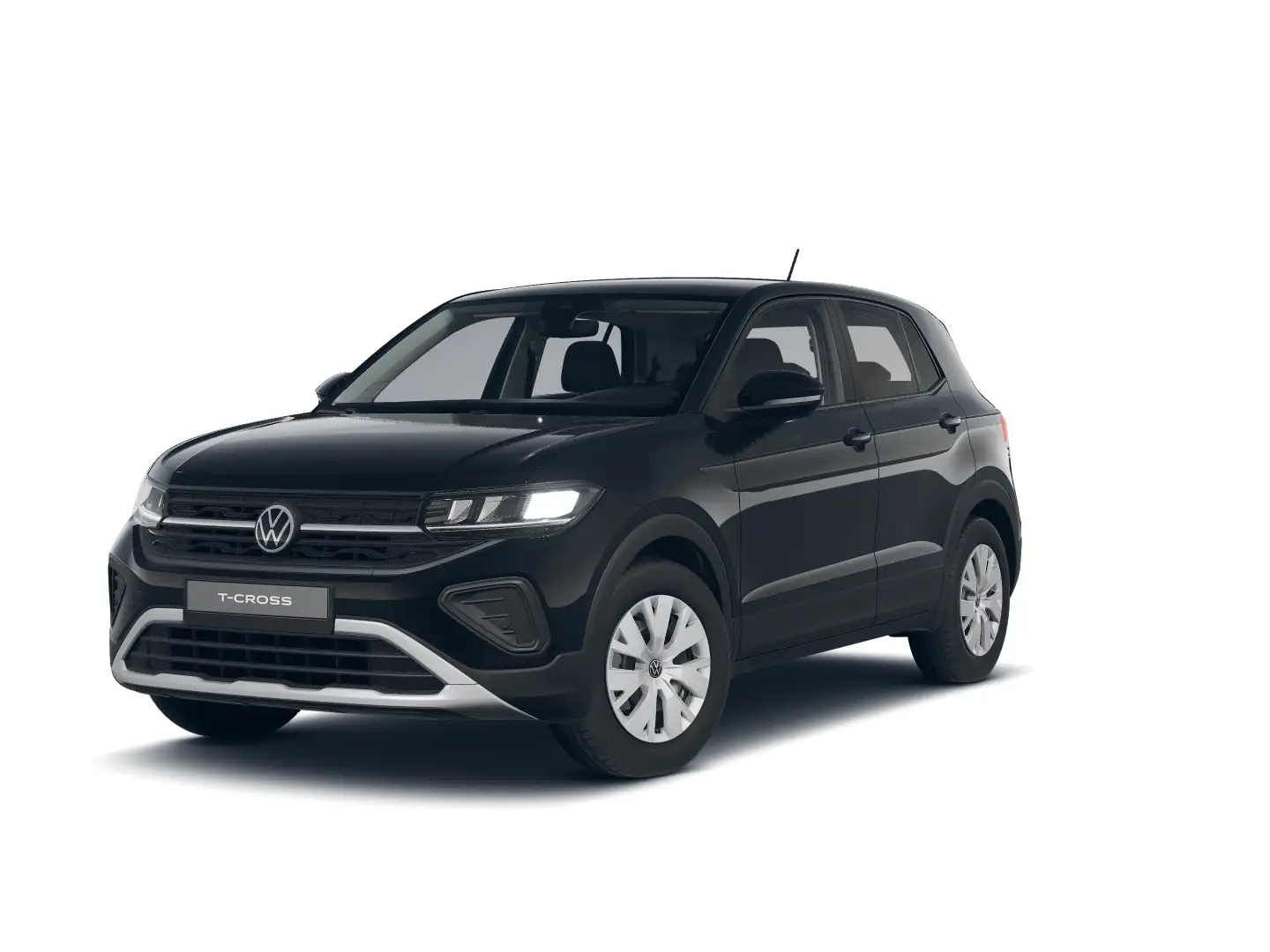 Volkswagen T-Cross 4Me TSI Schwarz - 1