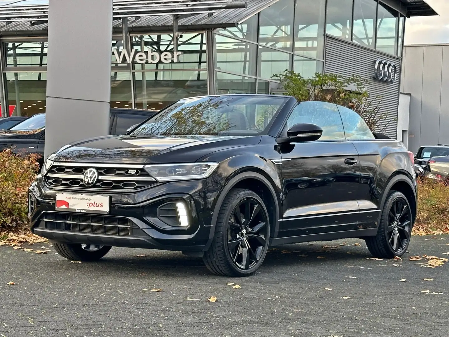 Volkswagen T-Roc Cabriolet 1.5TSI R-Line DSG IQMATRIX LEDER Schwarz - 2