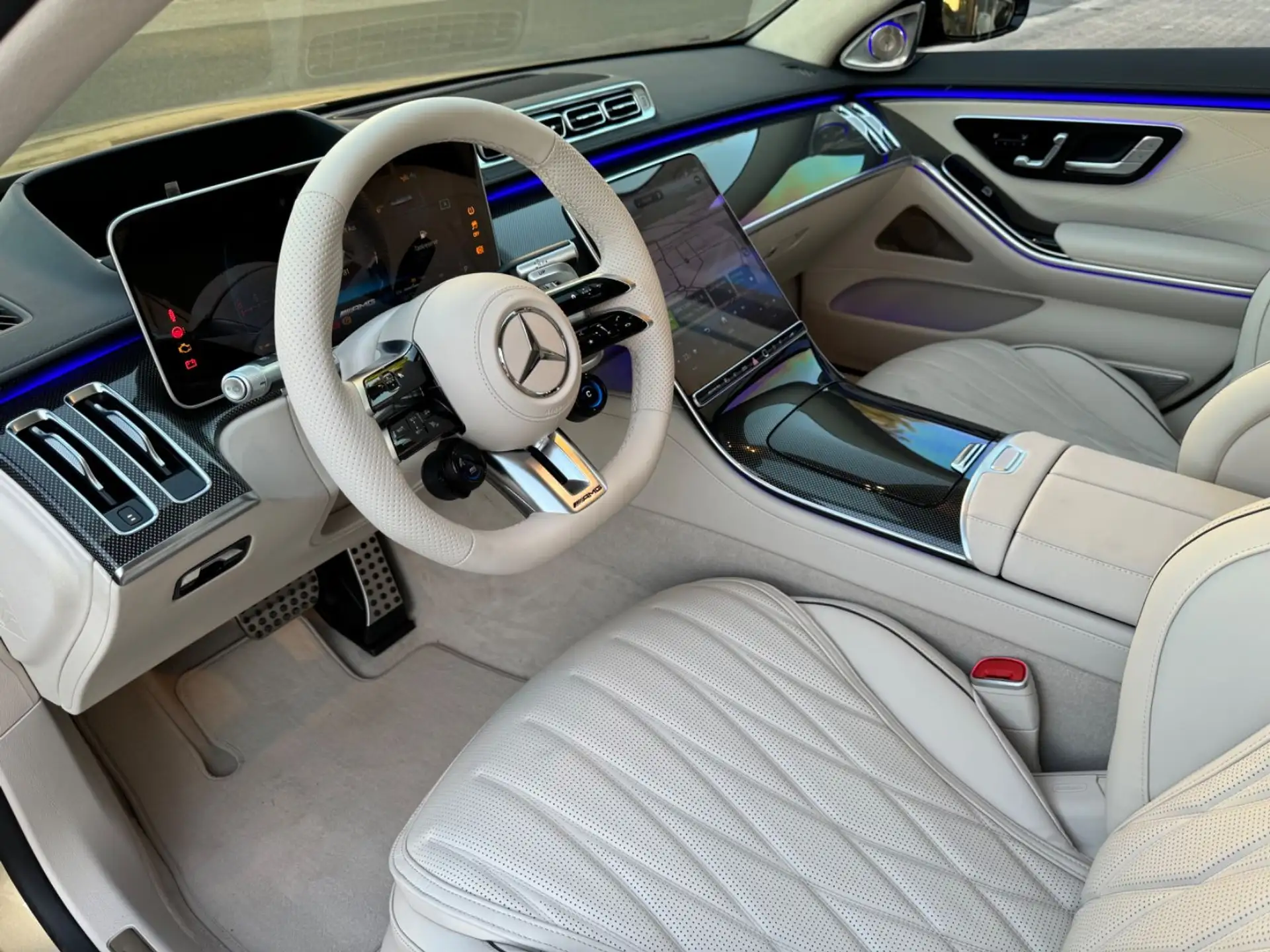 벤츠 S-클래스 S 63 AMG 2026 베이지 사진 7