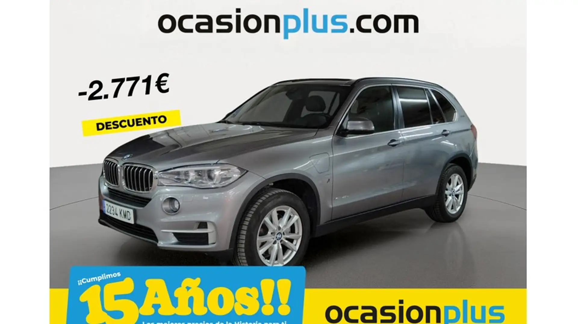 BMW X5 xDrive 40e Gris - 1