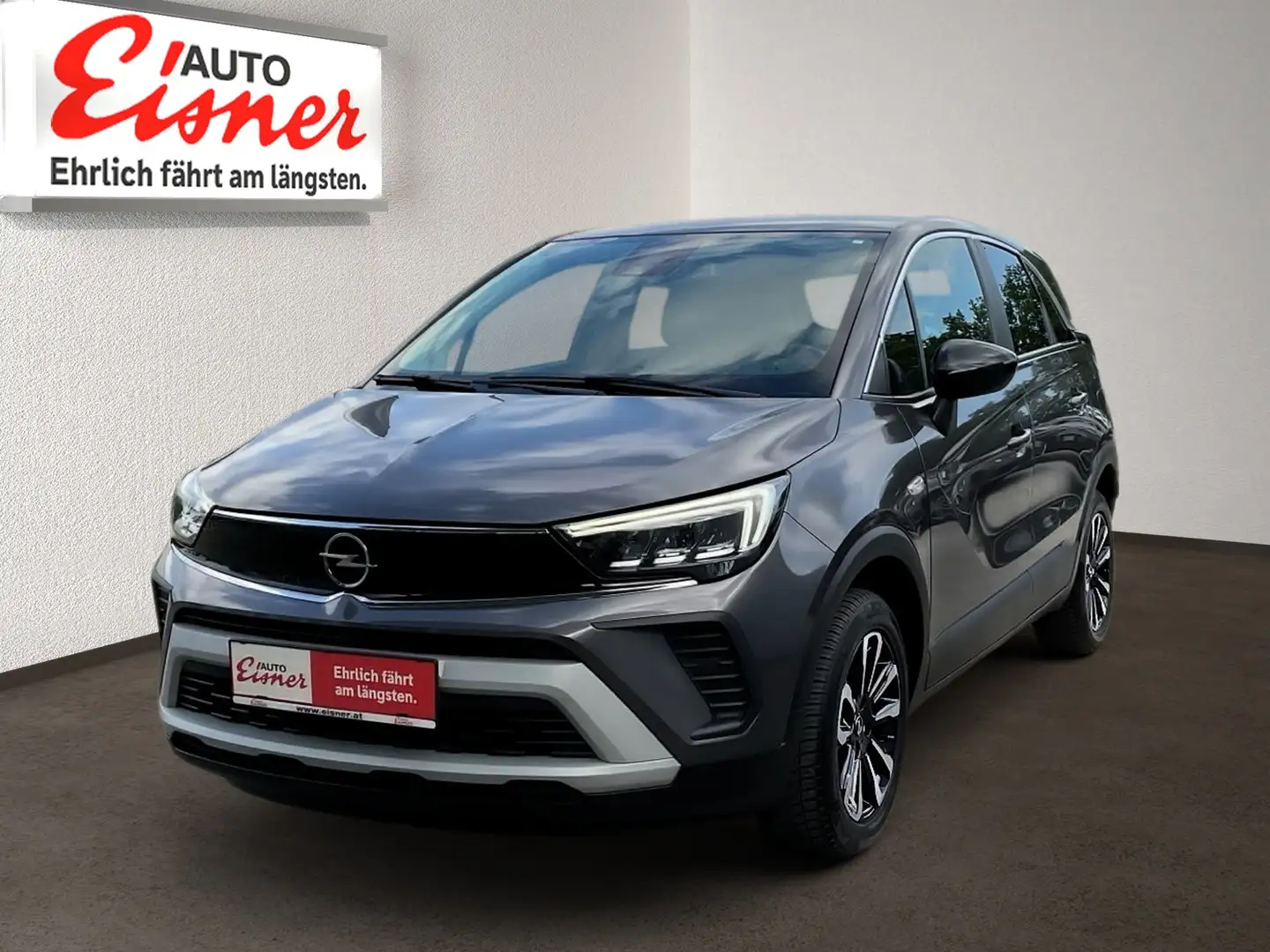 Opel Crossland 1.2 Turbo Elegance 2xKlima AUT KlimaA Grau - 2