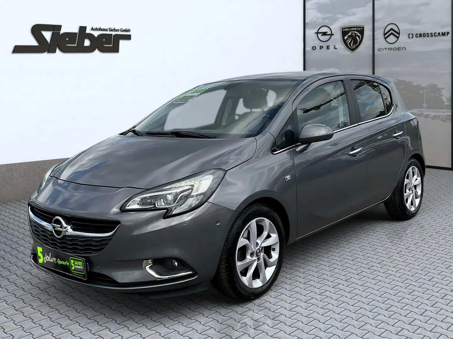 Opel Corsa E 1.4 Turbo ecoFlex Innovation BiXenon LM Gris - 2