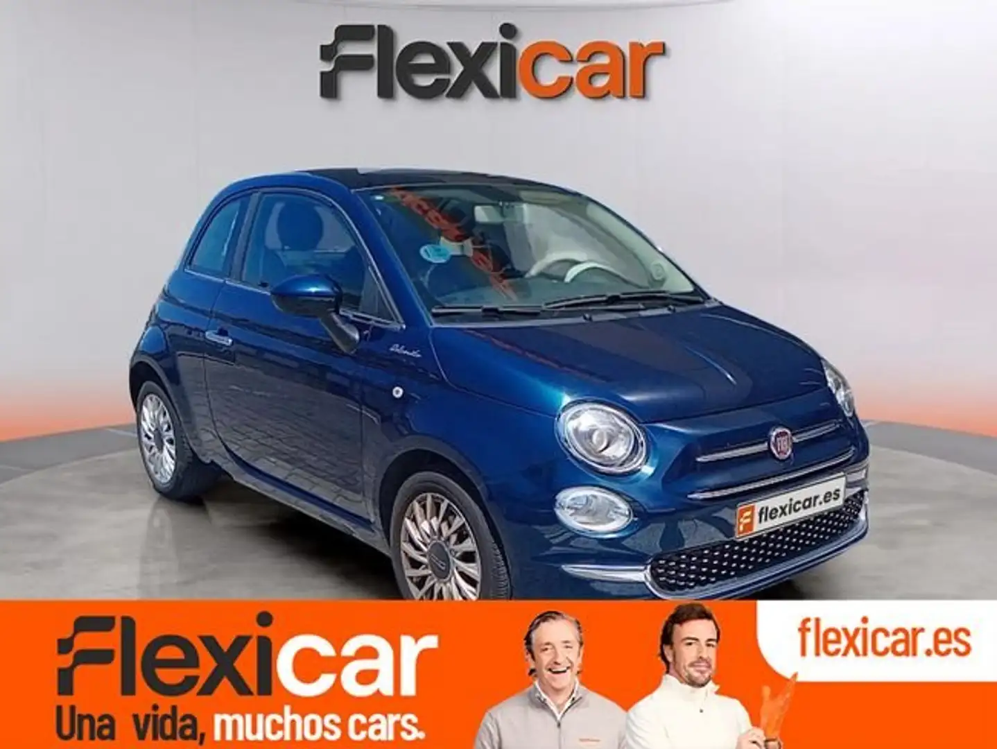 Fiat 500 0.9 Lounge Azul - 1