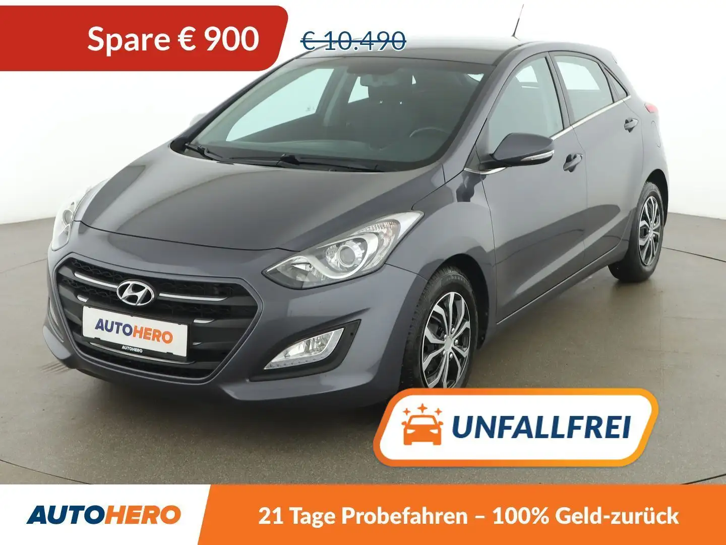 Hyundai i30 1.4 CRDi Comfort *BT*2-ZONEN*TEMPO* Grau - 1