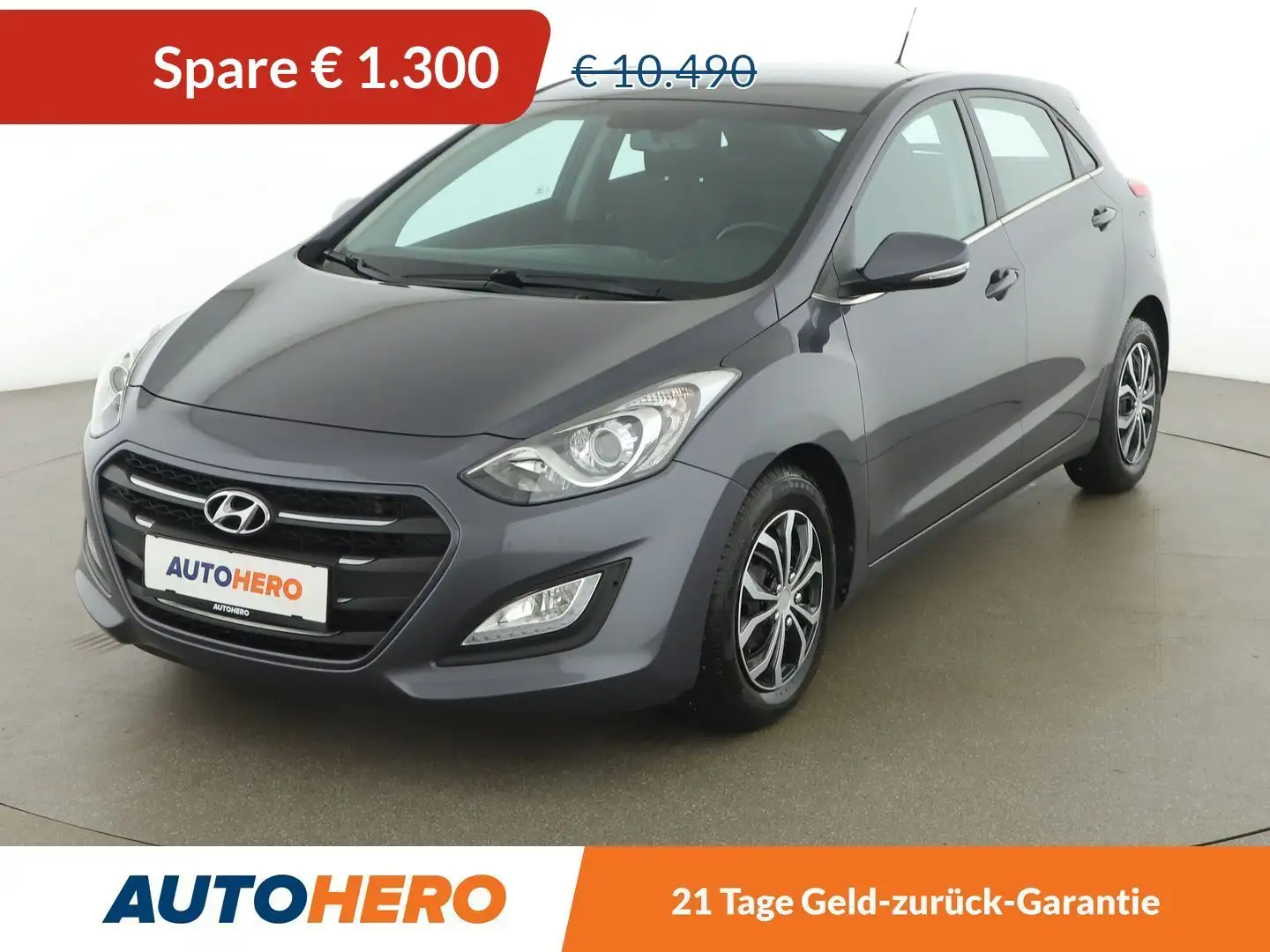 Hyundai i30 1.4 CRDi Comfort *BT*2-ZONEN*TEMPO* Grau - 1