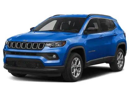 Blue 2025 Jeep Compass SUV / Crossover Four-Wheel Drive 8-Speed Automatic