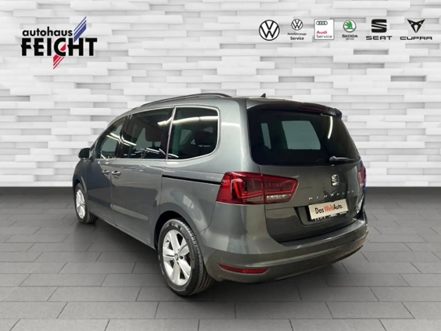 SEAT Alhambra 1.4 TSI 7-SITZ.+Bi-XENON+NAVI+RFK+ALCAN Grau - 2