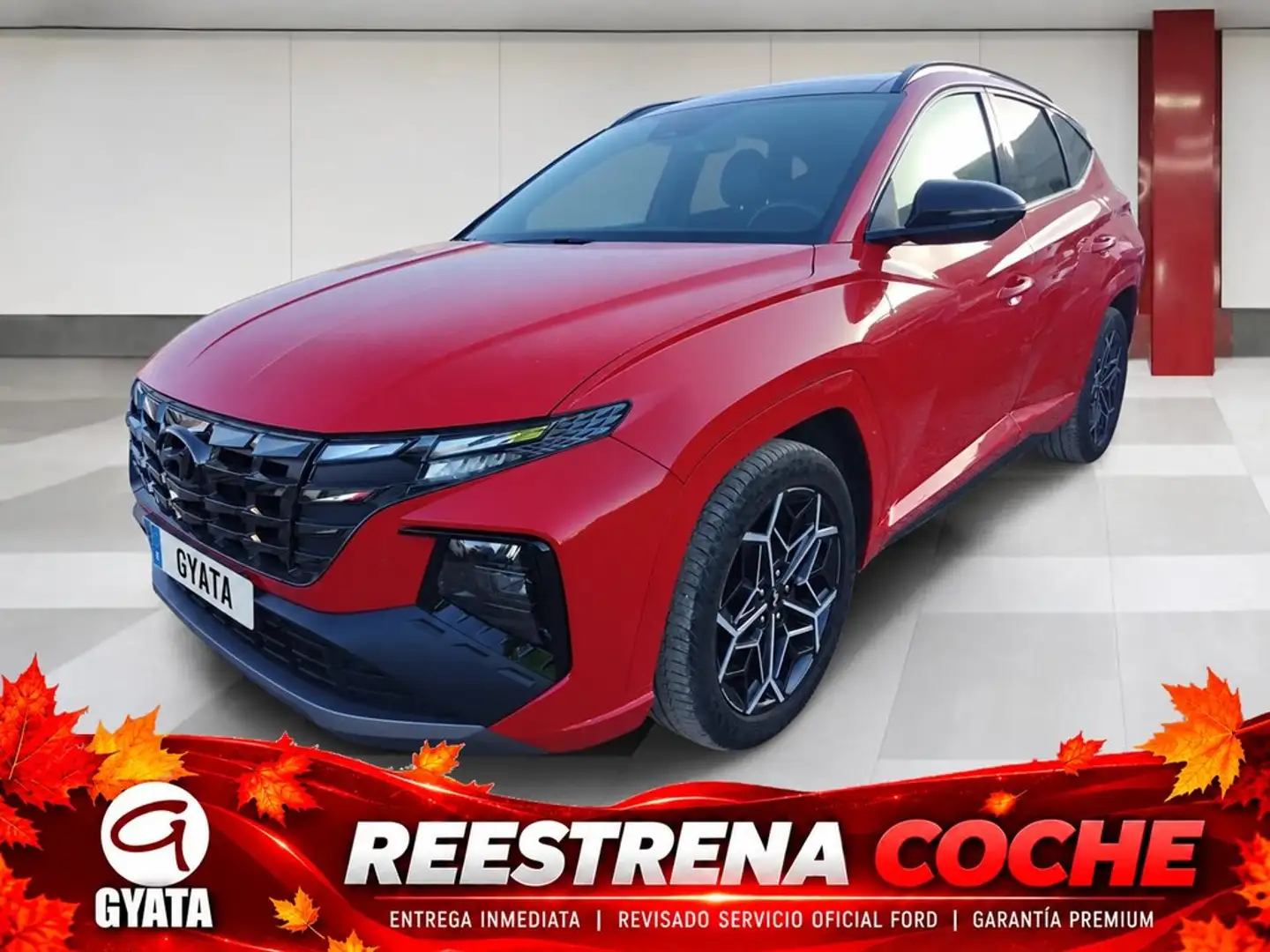 Hyundai TUCSON 1.6 CRDI 48V Nline Sky Safe 4x2 DT Rojo - 1