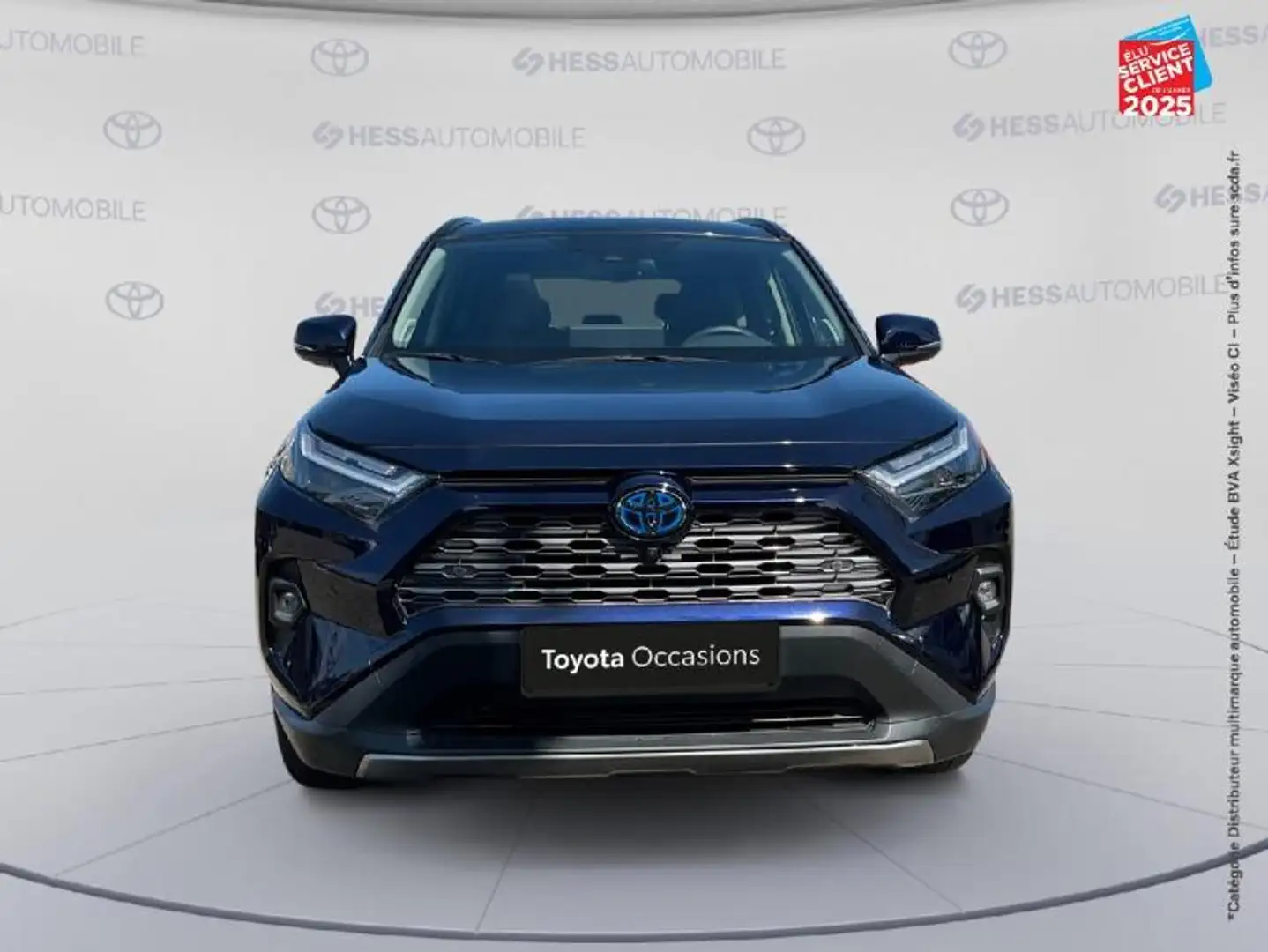 Toyota RAV 4 2.5 Hybride 218ch Lounge 2WD MY24 Bleu - 2