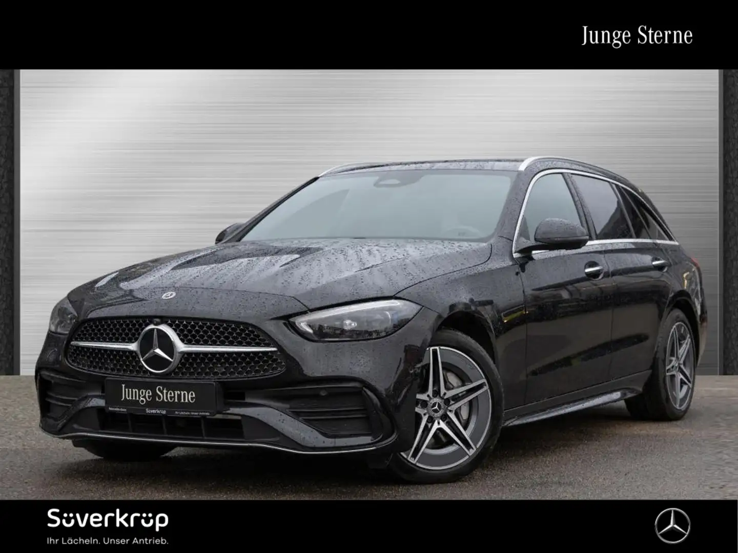 Mercedes-Benz C 300 de T 4M // AMG PREMIUM SPUR AHK 360 PDC Noir - 1