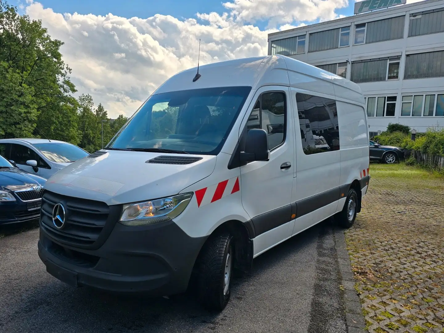 Mercedes-Benz Sprinter Mixto 314.L2H2Klima.Stanheizung. Weiß - 2