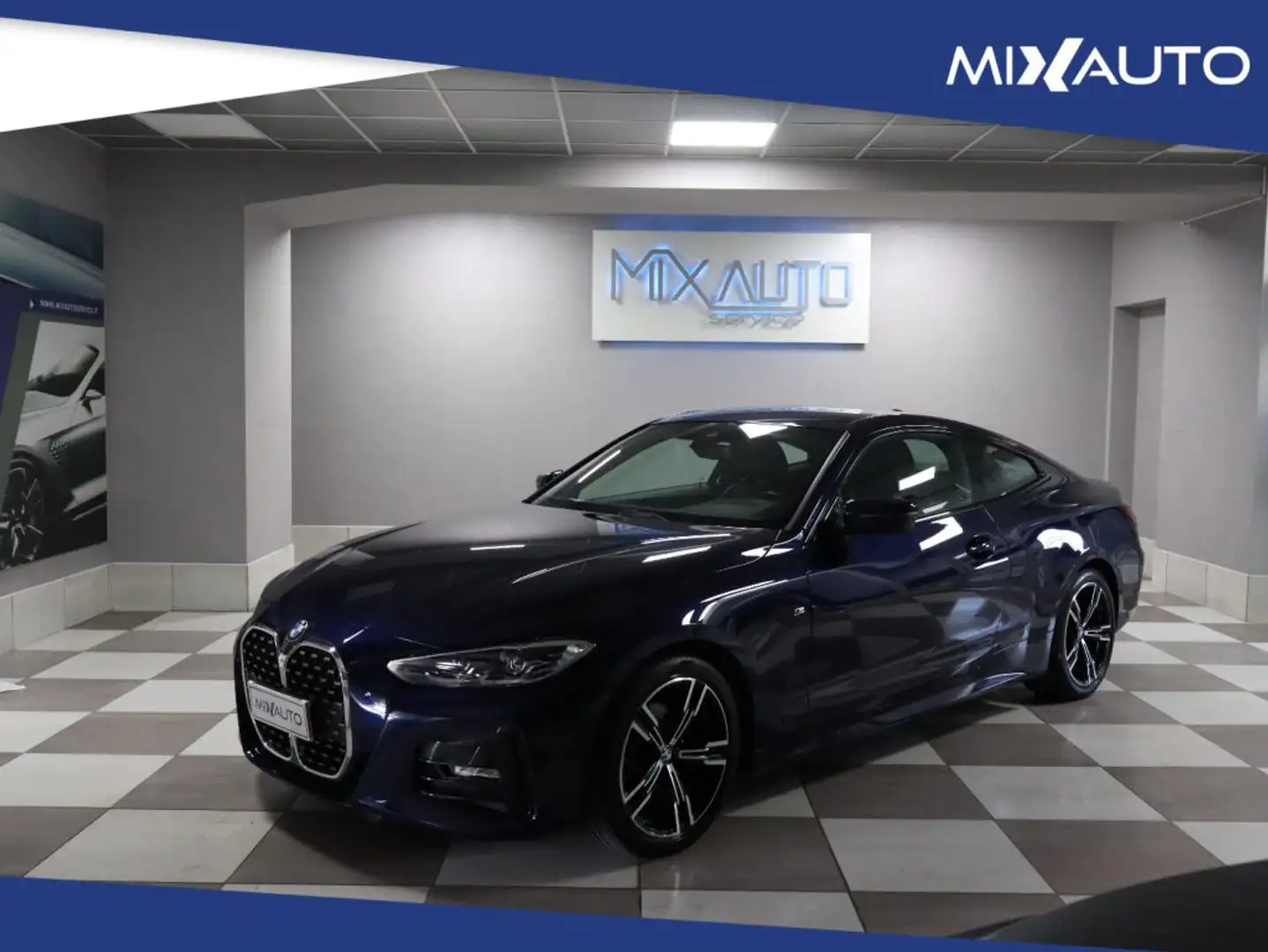 BMW 420 i Coupé Msport AUT Blu/Azzurro - 1