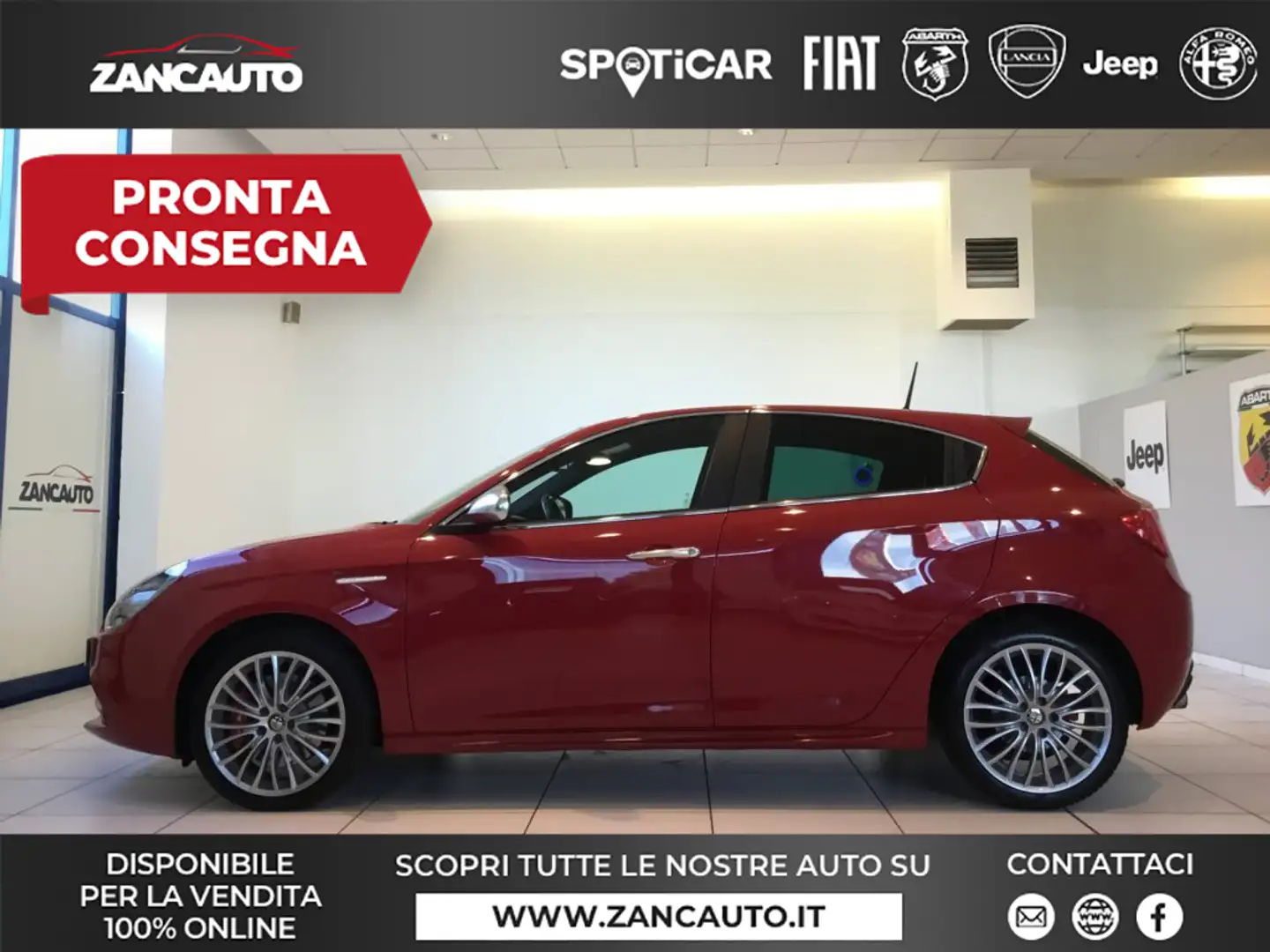 Alfa Romeo Giulietta Giulietta 1.4 Turbo MultiAir Exclusive Rosso - 1