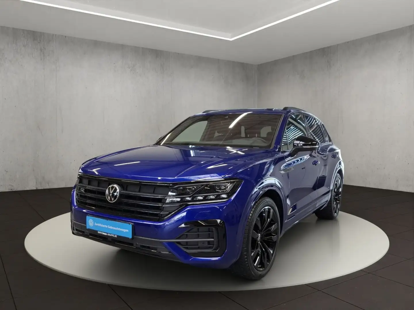 Volkswagen Touareg R-Line 3.0 TDI BM 8-Gang Tiptronic Bleu - 1