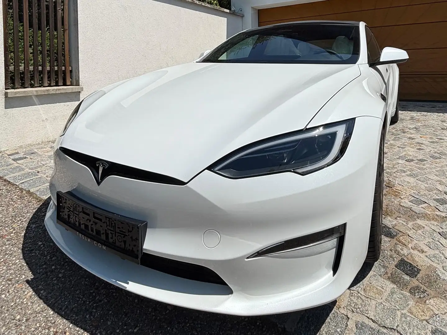 Tesla Model S Model S Plaid 100kWh Weiß - 1
