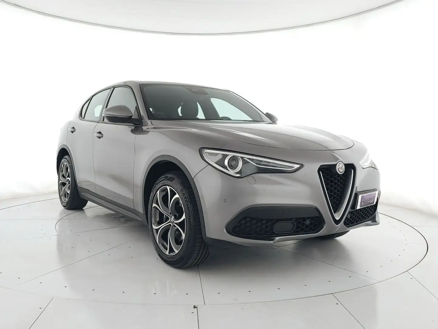 Alfa Romeo Stelvio 2.2 t Business Q4 210cv auto my19 ACC+CAMERA+PELLE Grigio - 1