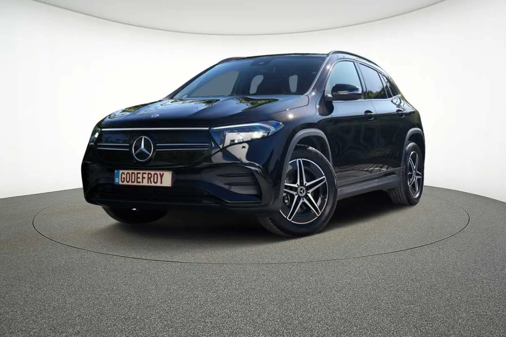 Mercedes-Benz EQA 250 + AMG Line dodehoek/nigh pack/spiegelpack crna - 1