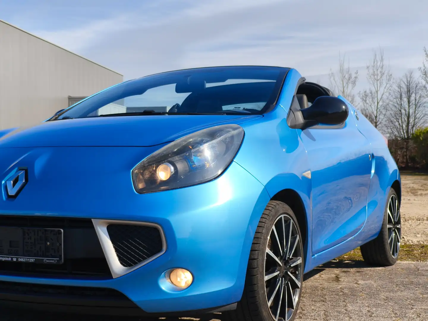 Renault Wind Dynamique*Tempomat*Service NEU*8 fache*Klima*Szh Blau - 2