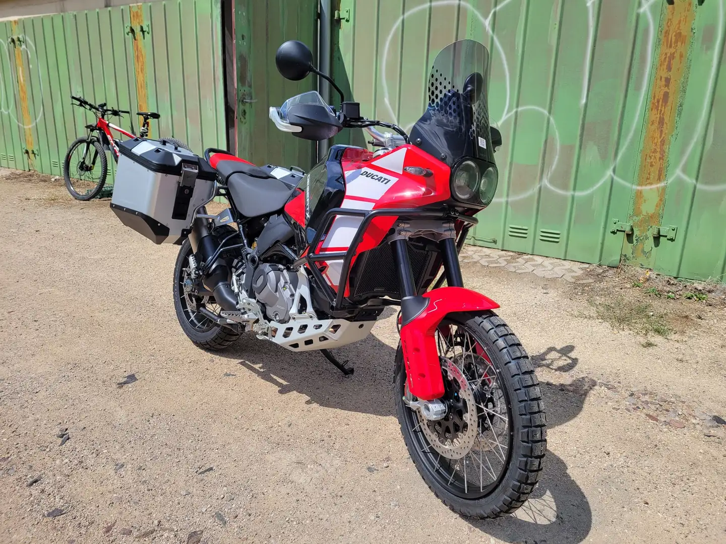 Ducati DesertX Discovery, Neufahrzeug, Griffheizung Piros - 2