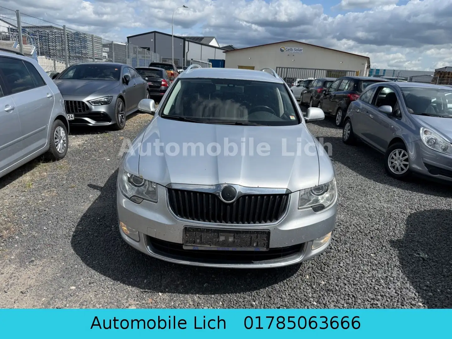 Skoda Superb Combi Family Euro5 Klima El Fenster Silber - 2