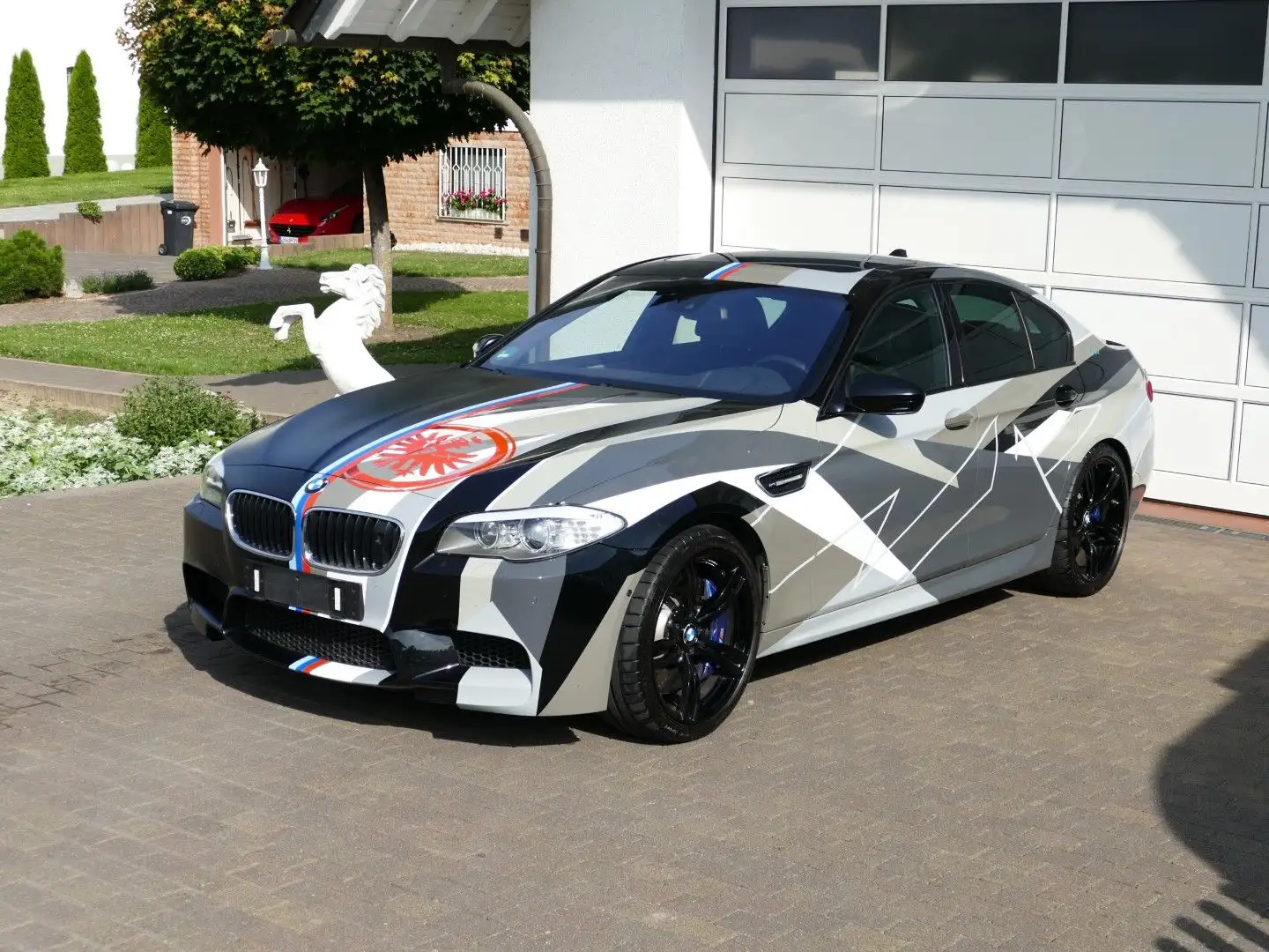 BMW M5 1.Hand deutsch ! G-Power+Eintracht Design Schwarz - 1